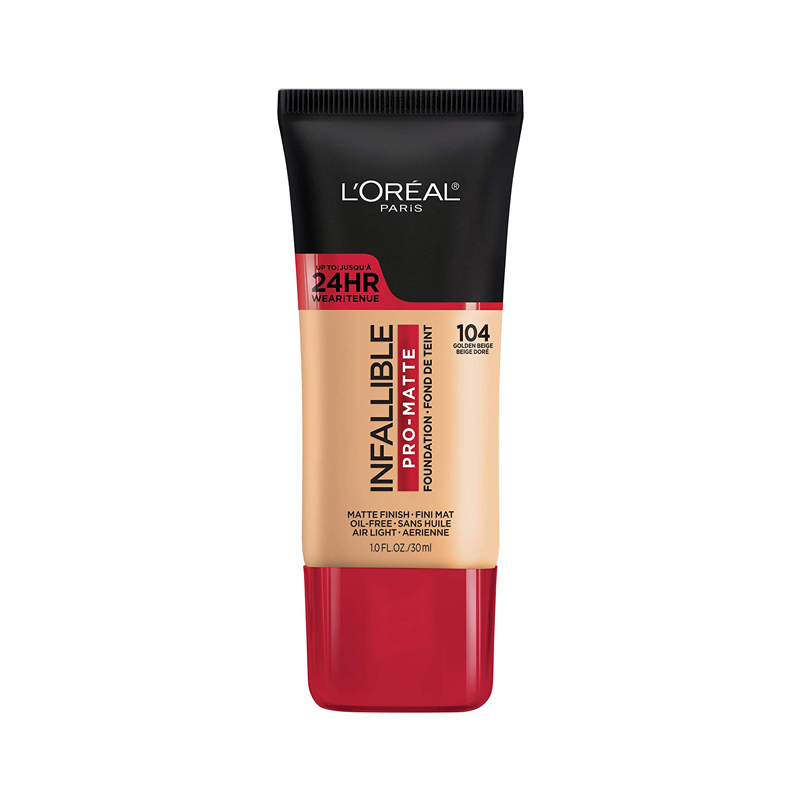 Loreal Infallible Pro Matte Foundation 104 Golden Beige