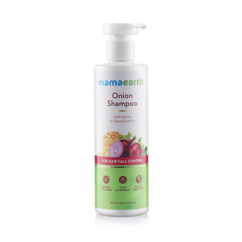 Mamaearth onion shampoo